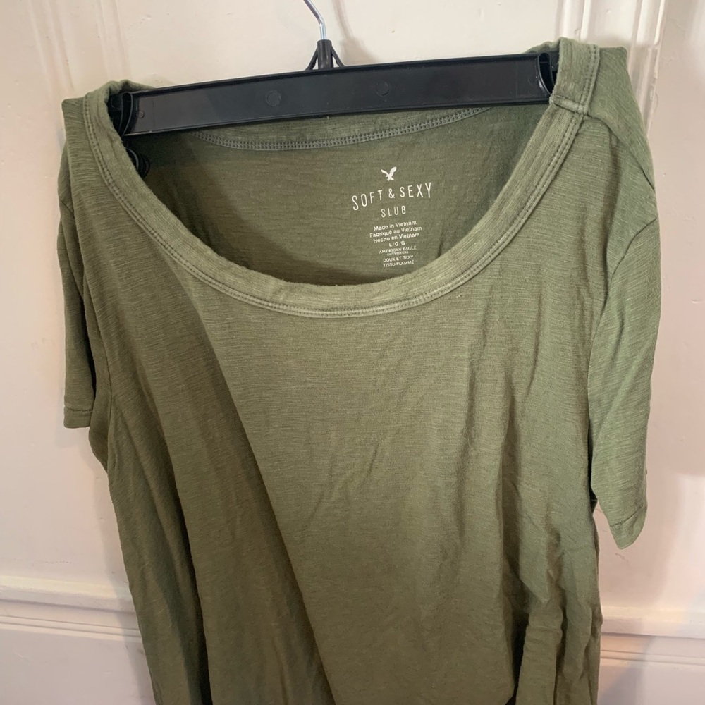 Green T-shirt